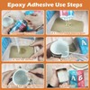 WAN2TLK 30 Minute Epoxy Adhesive 3PCS, 2 Part Epoxy Glue