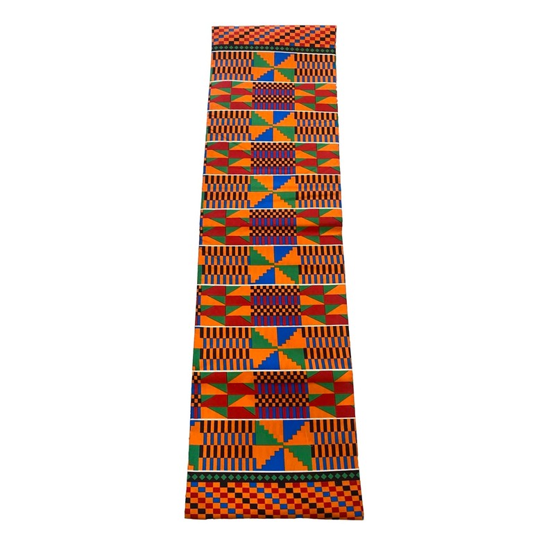 African Kente wax print fabric 6 yards