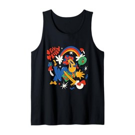 Psychedelic Fungi Pop Art - Stay Trippy Tank Top