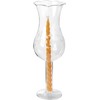 Ner Mitzvah Chuppah Wedding Ceremony Glass Set with Candles -