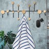 Wall Mounted Coat Rack Clothes Organizer Hooks Hanger for Hat