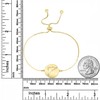 GEMISTRY 14k Gold Over Brass Capricorn Zodiac Crystal Bracelet with