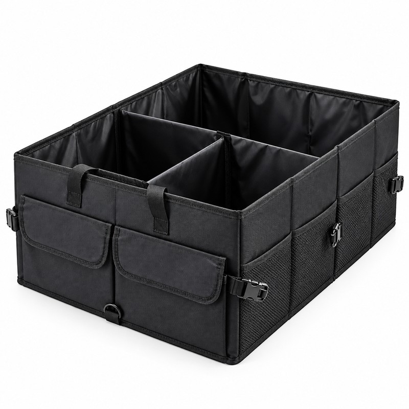 Large Collapsible Car Trunk Organizer for Storage – 600D Oxford