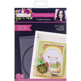 Gemini ARTS AND FLOWERS  By Crafters Companion - EMBOSSING FOLDER - GARDEN FRAME