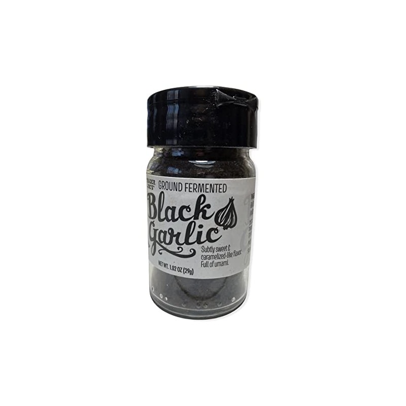 Trader Joe's Ground Fermented Black Garlic (Pack of 4)