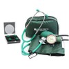 Kit Baumanómetro Aneroide + Estetoscopio Dúplex De Lujo (Verde)