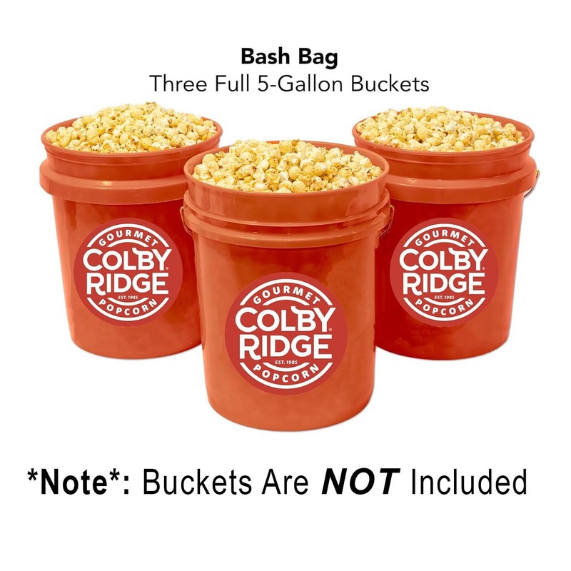 Colby Ridge Fluffy White Gourmet Craft Popped Gluten Free Popcorn