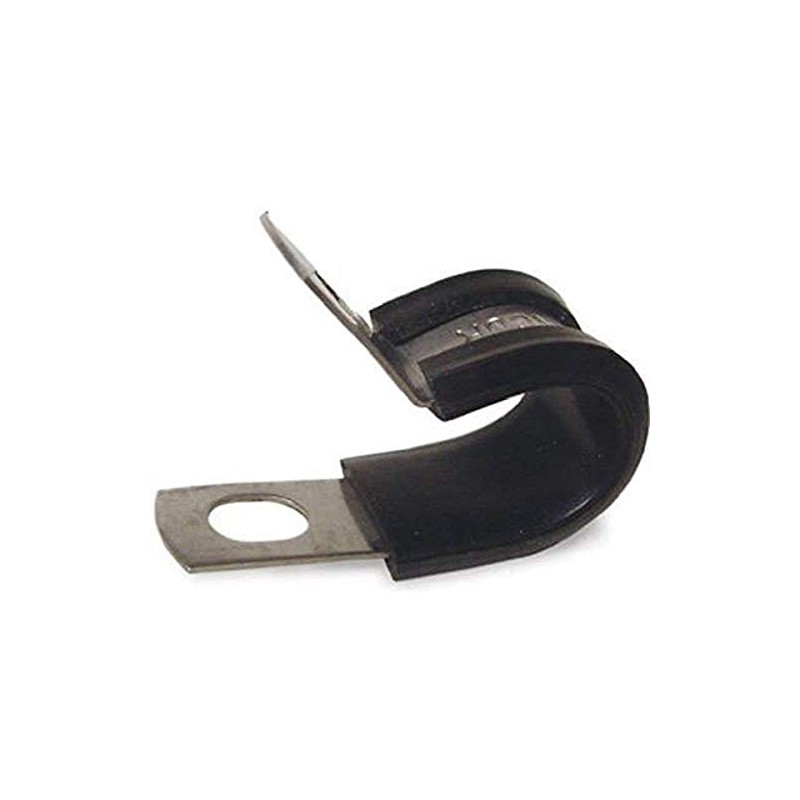 Gardner Bender PPR-1600 Rubber Insulated Steel Clamp, Secures Wire &