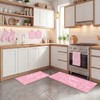 Culudea Pink Kitchen Accessories Set 10 Piece - Cute Baking