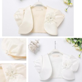 VOKLLIYU Children's Long Sleeve Cardigan, Wedding, Bolero, Children's Clothing, Girls, Spring, Summer, Autumn, Cute, Kids, Formal Bolero, Dress, Bolero, Kindergarten Entrance Ceremony, School Entrance