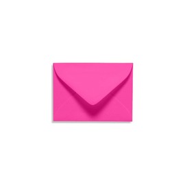 LUXPaper #17 Mini Envelopes | 2 11/16" x 3 11/16" | Magenta Pink | 80lb. Text | 50 Qty