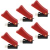 LUORNG 6PCS Torch Trigger Switch High Sensitivity Trigger Switch Red