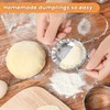 11 PCS Dumpling Maker Set,3 Sizes Dumpling Press & Dough