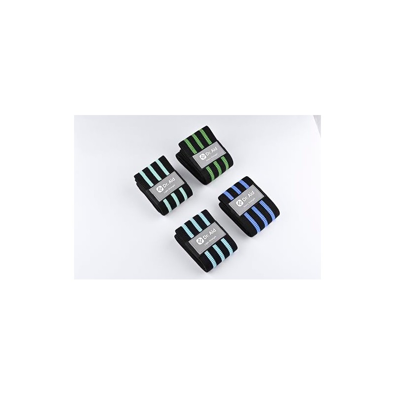 Dr. Aid Fabric Resistance Band, 4 Booty Bands
