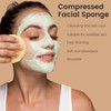 BEAKEY 60 Count Compressed Facial Cleansing Sponges, Cellulose Facial Cosmetic