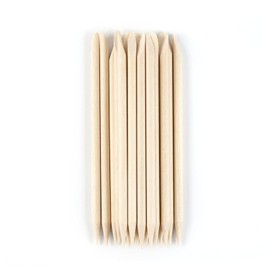 20Pcs Wooden Stick for Nails Double Sided Cuticle Pusher Remover Nail Art Manicure Pedicure Tool Gel Nail Remover for Home and Salon Manicure Use Cuticle Tools, Cuticle Pushers