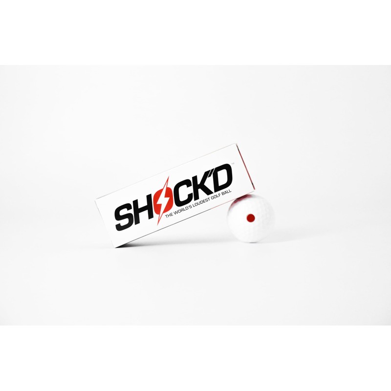 SHOCK'D GOLF BALLS - The World's Loudest Golf Ball -