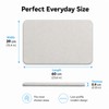 Stone Bath Mat Quick Dry, Diatomaceous Earth Bath Mat Non