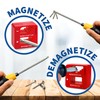 MeasuPro Demagnetizer and Magnetizer - Red - 3 Pack -