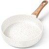 MICHELANGELO Small Frying Pan Nonstick - 6 Inch Single Egg