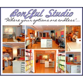 Springs Creative Products BonEful Fabric FQ Cotton Quilt Blue Green Brown Paisley Flower Leaf Cowgirl SALE