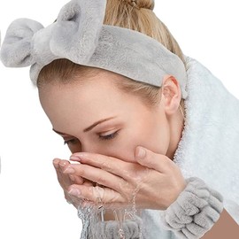 JERRY Ribbon Wash Face Headband Set