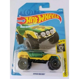 Hot Wheels 2019 Experimotors - Hyper Rocker, Green 126/250