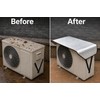 Outdoor Air Conditioner Cover – Waterproof Rainproof Dust Cover for