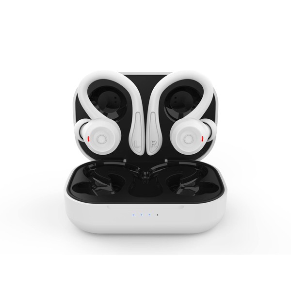 Xmenha Over Ear Wireless Earbuds with Earhooks Bluetooth Earbuds with