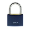 Burg-Wächter Yacht 460 Ni 50 SB Brass Padlock - Blue