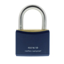 Burg-Wächter Yacht 460 Ni 50 SB Brass Padlock - Blue