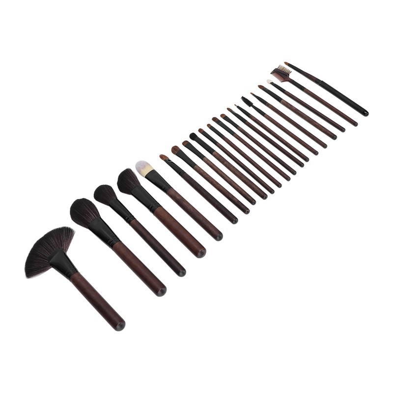 21pcs Makeup Brush Set Wooden Handle Eyeshadow Foundation Blush Brush