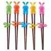 Chopstick Use Helper, 1 Pair Training Chopsticks for Adults Children