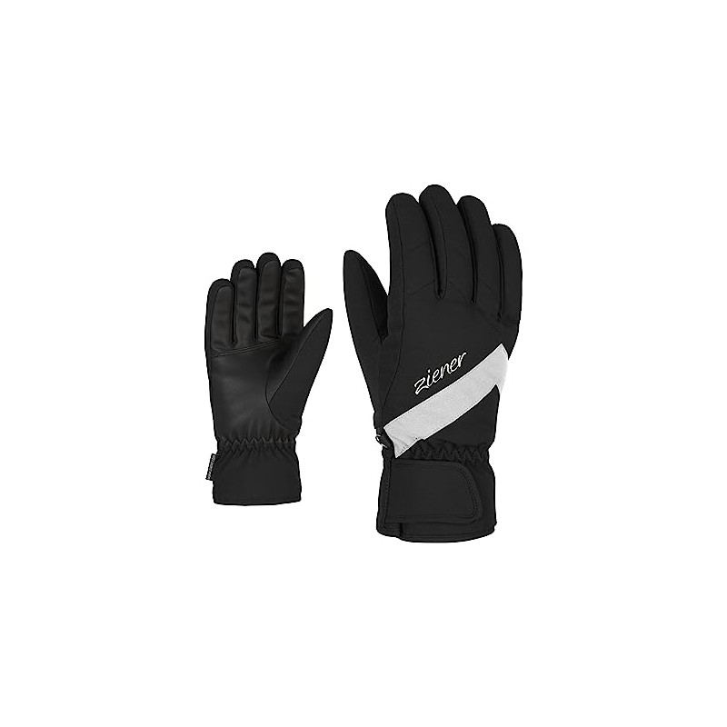 Ziener Women's KAITI Ski Gloves / Winter Sports Waterproof Breathable