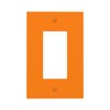 Bright/Light Orange 1 Gang Decorator Light Switch Cover Single GFCI/Rocker