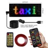 Programmable LED Sign with Bluetooth APP Control, “6.81x2.75” Inch Flexible