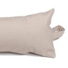 Classic Home Store Plush Faux Suede Draught Excluder Luxury Soft