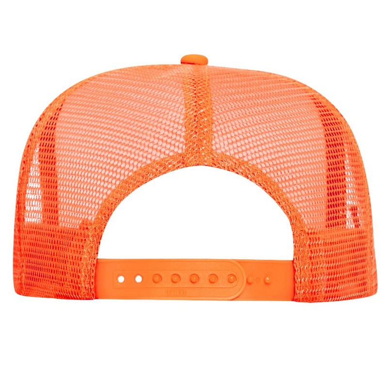 OTTO Neon Polyester Foam Front 5 Panel High Crown Mesh