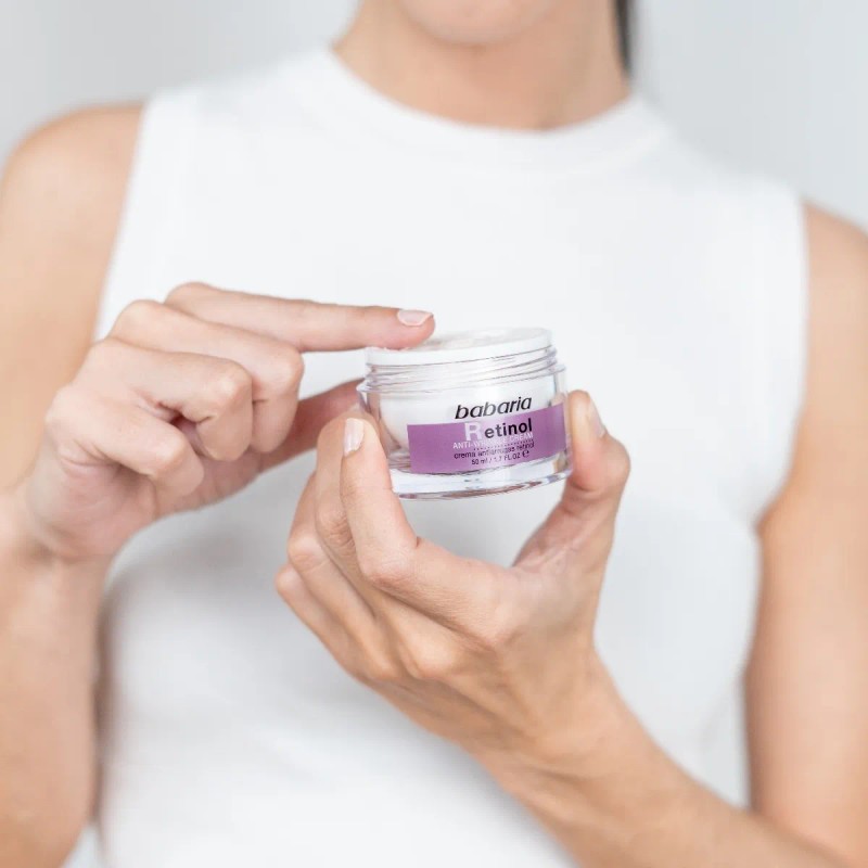 Babaria Crema Facial Antiarrugas Retinol Todo Tipo Piel 50ml