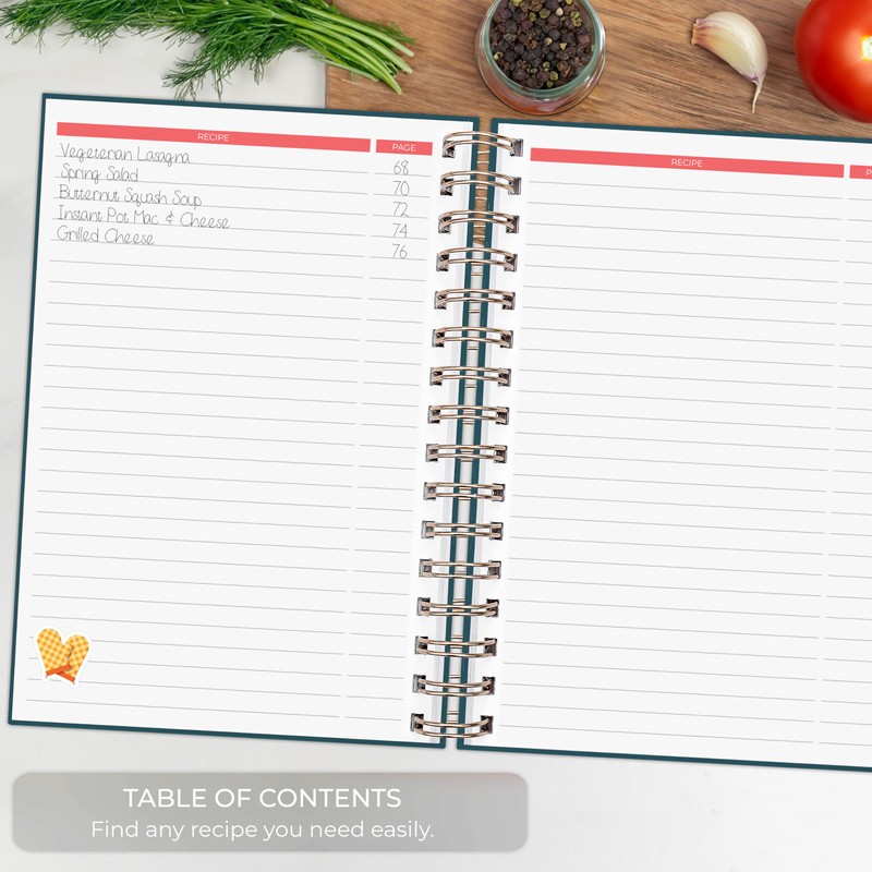 Clever Fox Recipe Book Spiral – Make Your Own Family