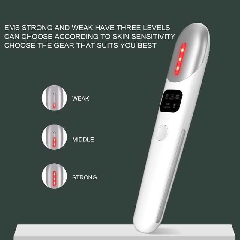 EMS Eye Massager Vibration Hot Compress Dark Circle Removal Eye