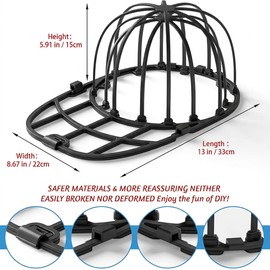 Hat Washer Protection Frame for Laundry – Sturdy Anti-Deformation Design for Household Hat Care
