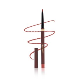 CHARMACY Twist Up Lip Liner Pencil - Waterproof & Smudge Proof, All Day Wear | High Pigment Creamy Formula | Universal Shades for Over-Lining | Vegan, No Sharpener Needed #02