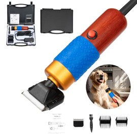 JAYGOVAN Sheep Clippers 36W,Animal Shearing Machine, Farm Livestock Grooming Kit with Replaceable Blade,2 Guide Comb,Low Noise Horse Trimmer Shaver Kit,Heavy Duty Electric Clippers for Animals