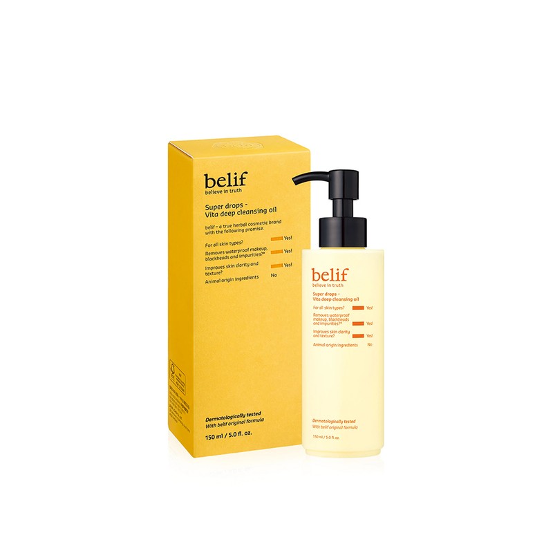 Belif [Double] belif Super Drops Vita Deep Cleansing Oil 150