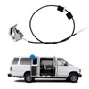 Replacement Door Upper Latch and Cable Assembly Compatible for Ford
