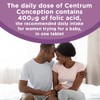 Centrum Conception Vitamins for Women, Fertility Supplements with 400μg Folic