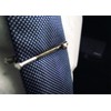 SWANK Baseball Bat & Ball Tie Bar (Black) Tie Clip