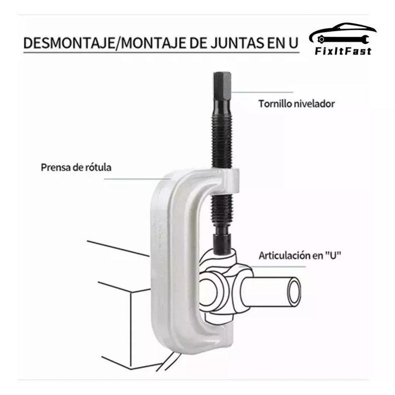 FixltFast Herramienta De Extracción De Rótula 21 Piezas Extractor Tipo