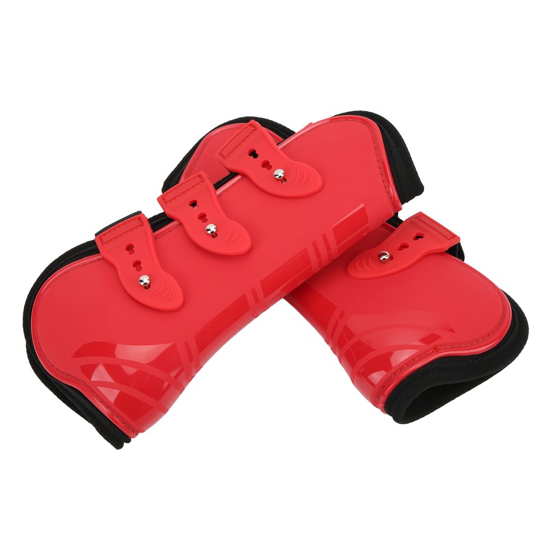 4pcs Horse Leg Guard PU Neoprene Front Hind Horse Tendon